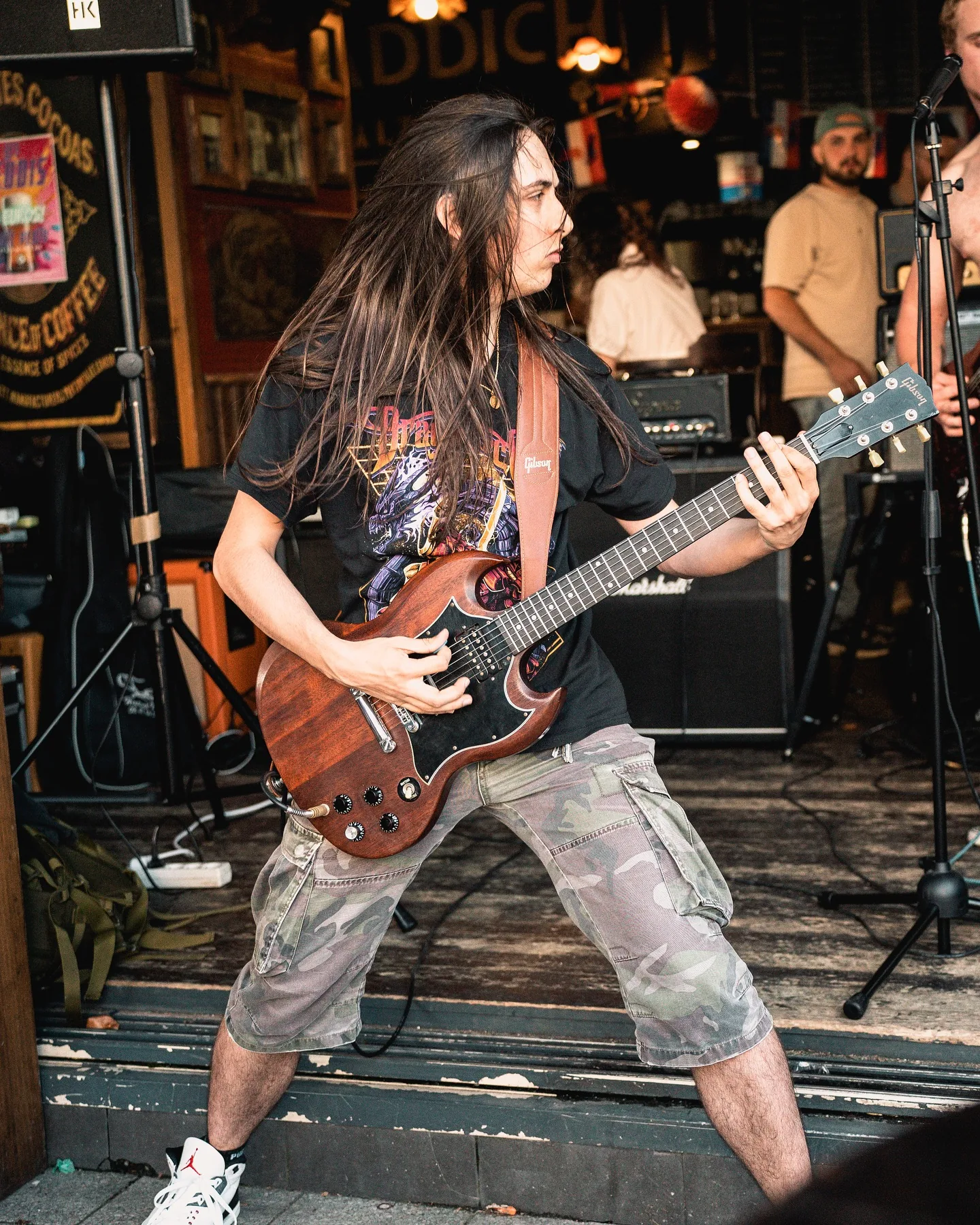 Concert rock au Black Peat