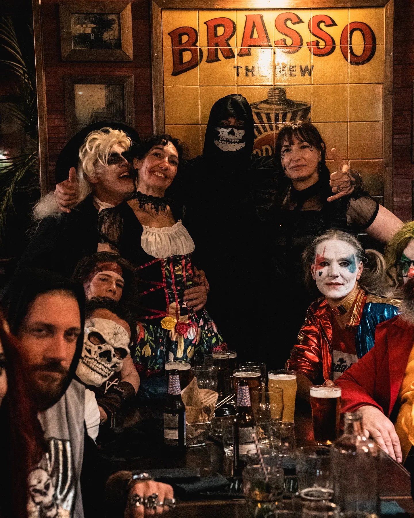 Soirée déguisée au Black Peat