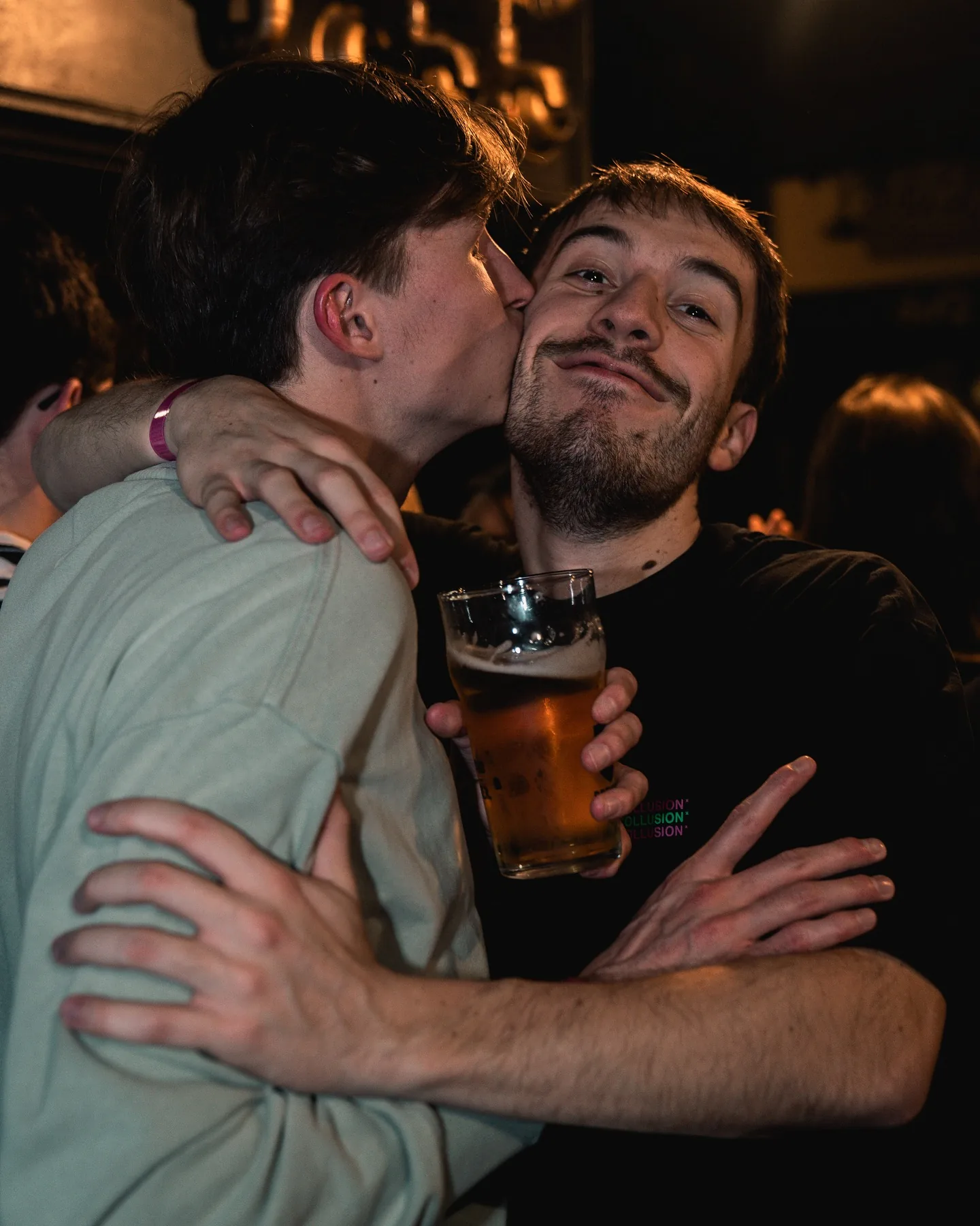 Entre amis au Black Peat à Angers